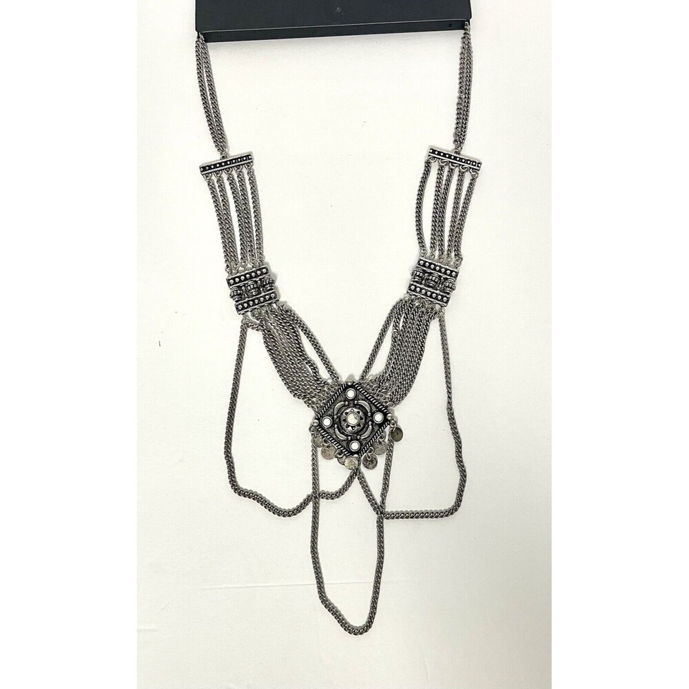 Ornate Sterling Silver Necklace